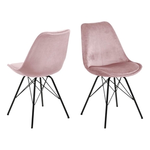 Eris spisebordsstol, dusty rose stof