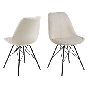 Eris spisebordsstol, sand stof