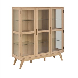 Marte vitrine, olieret egefiner