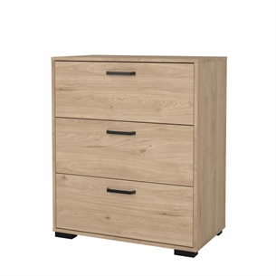 Sofia Kommode 3 skuffer - Jackson Hickory