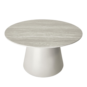 Tango Coffee Table Grey Travertine 80x45 cm