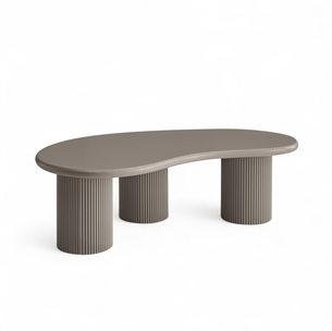 Wave Coffee Table 70 x 130 CM Grey