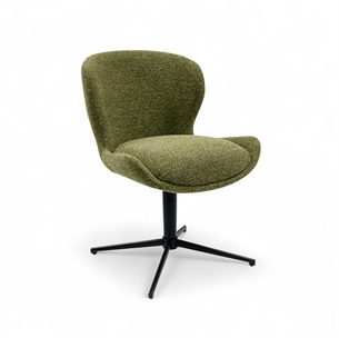 Nicklas Dining Chair Green Fabric