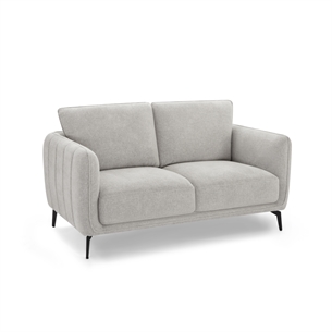 Selena 2 Seater Grey Fabric