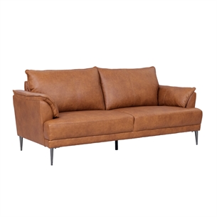 Soul 3 Seater Cognac Leather