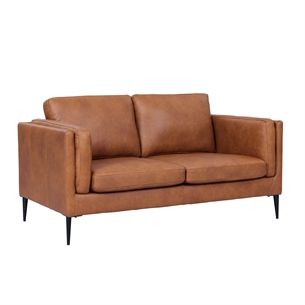 Valencia 2 Seater Cognac Leather
