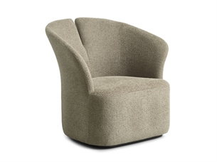 Florian lounge stol, Taupe