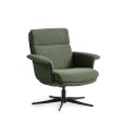Joe Loungestol, moss green med sort stel