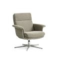 Joe loungestol , Beige med krom stel