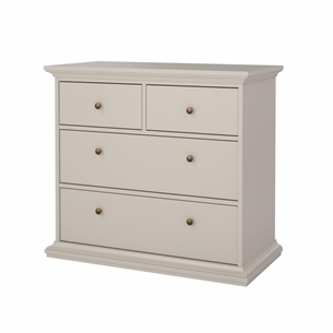 Paris Kommode 4 skuffer - Cashmere
