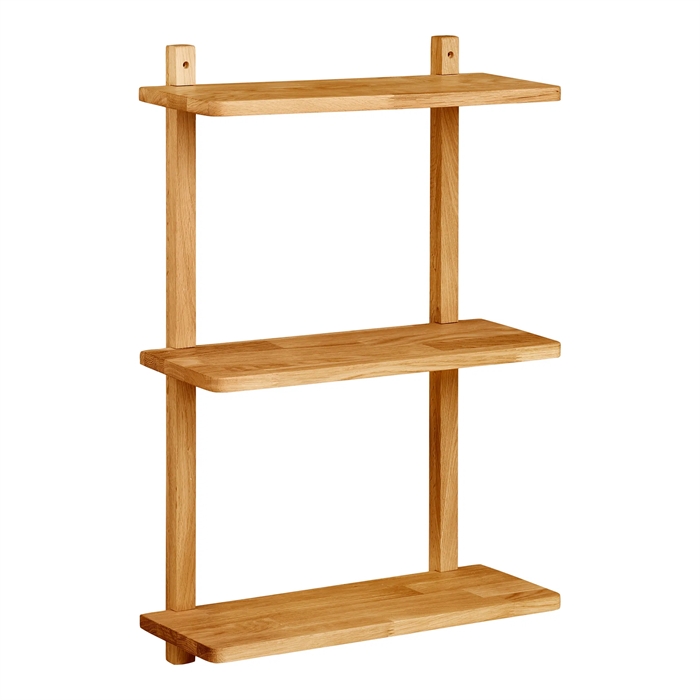 Townsville Væghylde, Egetræ - 20x50x75 cm