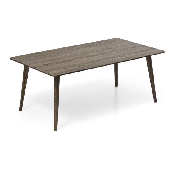 Fiji coffee table square XL 130x70x50 cm, smoked oak