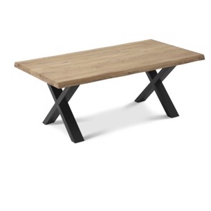 Borneo 40 mm coffee table 130x70 cm, Oiled Oak