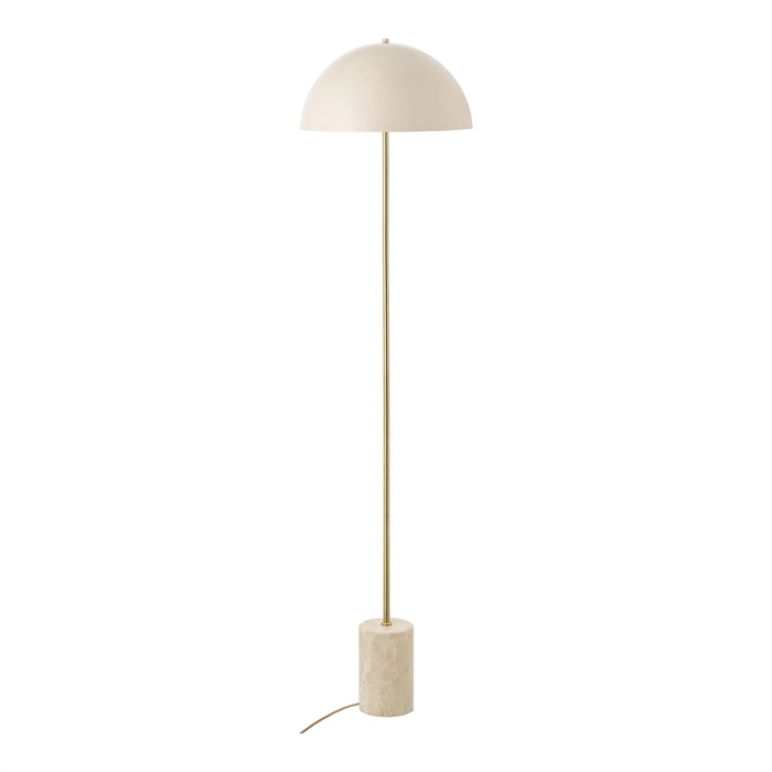Sheffield Gulvlampe, Marmor/metal - 40x40x155 cm