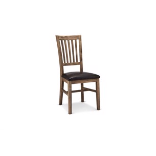 2 stk Alaska spisebords stol - brunbejdset Akacietræ - B:47 x D:62 cm. Højde 102 cm.