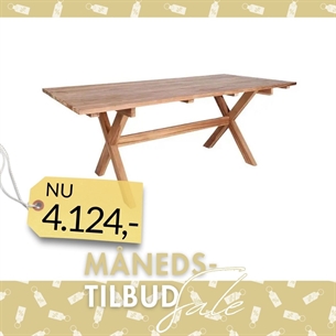 Murcia Spisebord | Genbrugs-teaktræ 