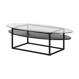 Loke sofabord - Glas plade