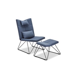 Como Lounge Chair - Blå