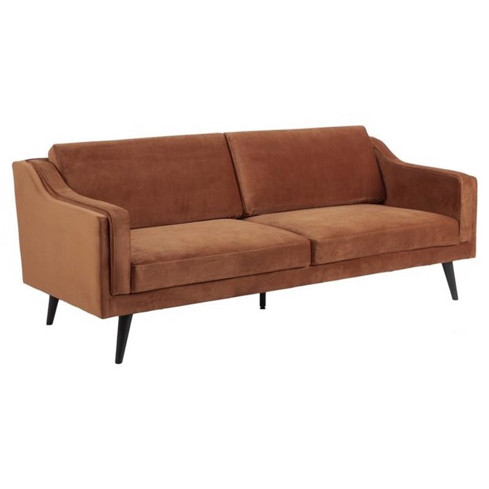 Montreal sofa 3 pers - kobber