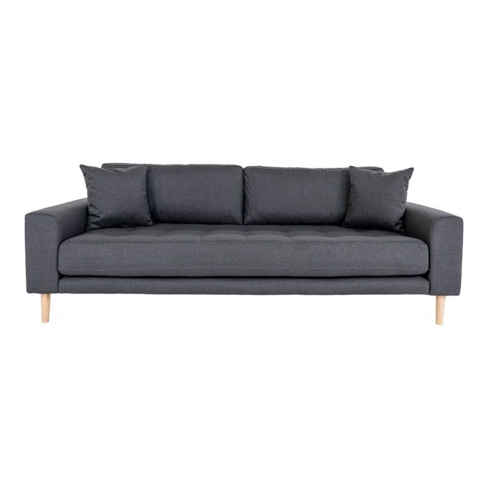Lido 3 Personers Sofa -Mørkegrå