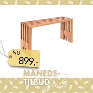 Benidorm Bænk - 90 x 30 x H:49 cm.