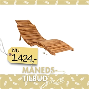 Arrieta Teak Liggestol