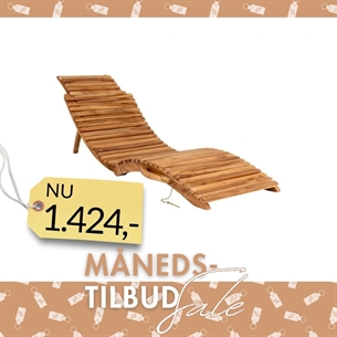 Arrieta Teak Liggestol