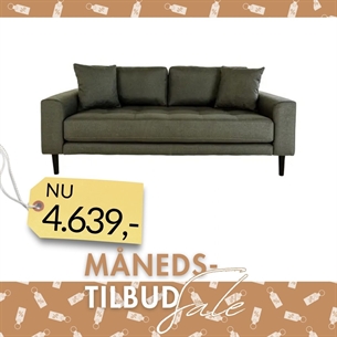 Lido 2,5 Personers Sofa - olivengrøn