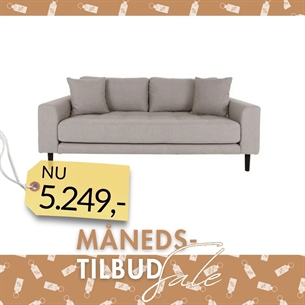 Lido 3 Personers Sofa - stone 