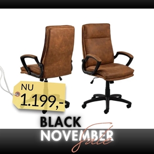 Brad skrivebordstol, Cognac