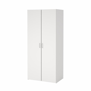Space Garderobeskab 2 låger - Hvid