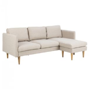 Milly 2 pers. sofa with chaise fra Møbellageret – stilfuldt og funktionelt design til dit hjem.