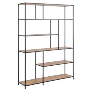 Seaford Bogreol fra Møbellageret – stilfuldt og funktionelt design til dit hjem.