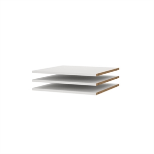 Hylder, kasse med 3 stk. passer til 120cm 