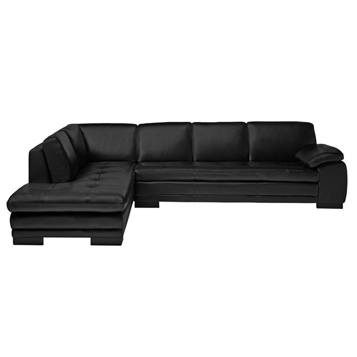 Cortina sofa sort læder 
