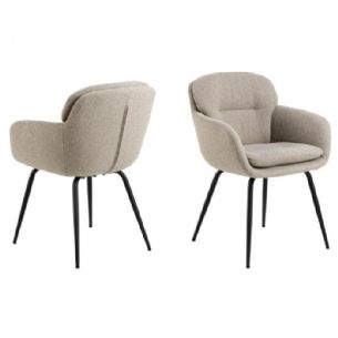 Dora Spisebordsstol med armlæn fra Møbellageret – stilfuldt og funktionelt design til dit hjem.