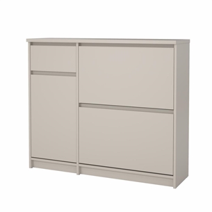 Naia Skoskab 2 klaplåger + 1 låge + 1 skuffe - Cashmere