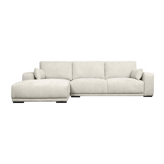 California chaiselong sofa venstre vendt - sand farvet stof