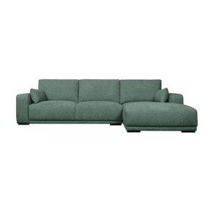 California chaiselong sofa højre vendt - grøn stof