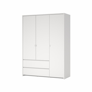 Next Garderobeskab 3 låger og 2 skuffer - Hvid