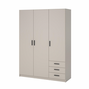 Sprint Garderobeskab 3 låger + 3 skuffer - Cashmere